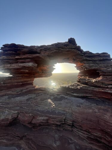 西オーストラリア、夏のシャークベイ、カルバリ国立公園4日間